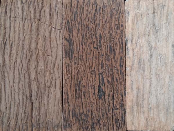 Artificial bark stone
