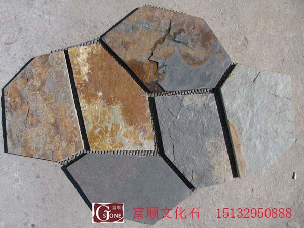 1120Ice cracks on the rust plate net